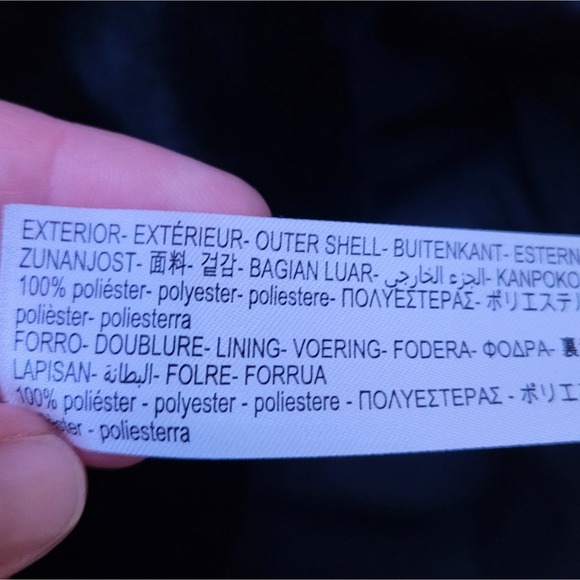 Zara Black Faux Fur Mock Neck Cropped Heavy Winter Jacket - Picture 11 of 13